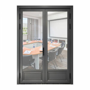 1 - Novel Design Low Price SoundProof Interior Office Meeting Room Casement Durable Aluminum Door