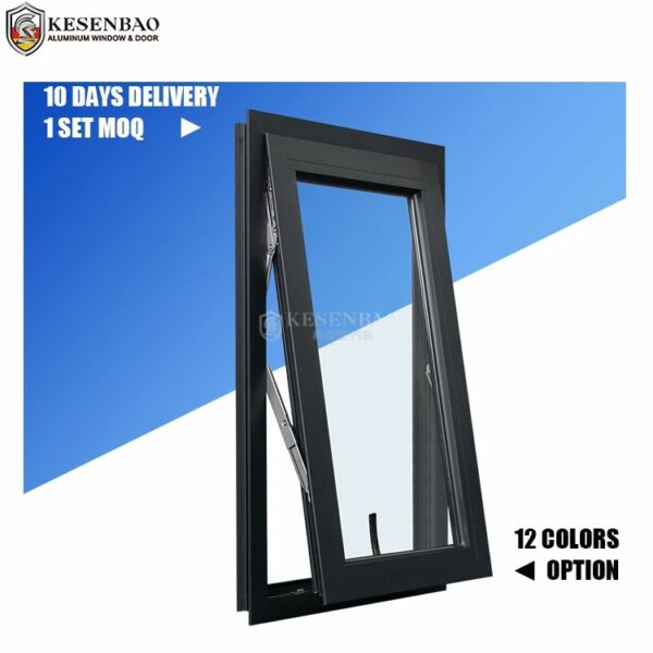 6 - AS2047 NFRC Standard Excellent Airtight Design Small Aluminium Window Double Casement Window