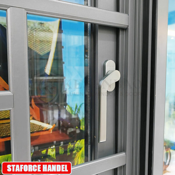 4 - Big Size Design Patio Aluminum Frame Casement Window