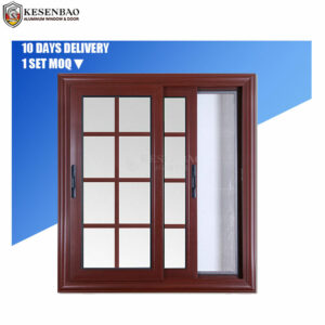 1 - Double Glazed Aluminium Windows And Doors Sliding Window With Inside Grill