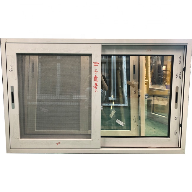 Customized design aluminium profile soundproof passive house window