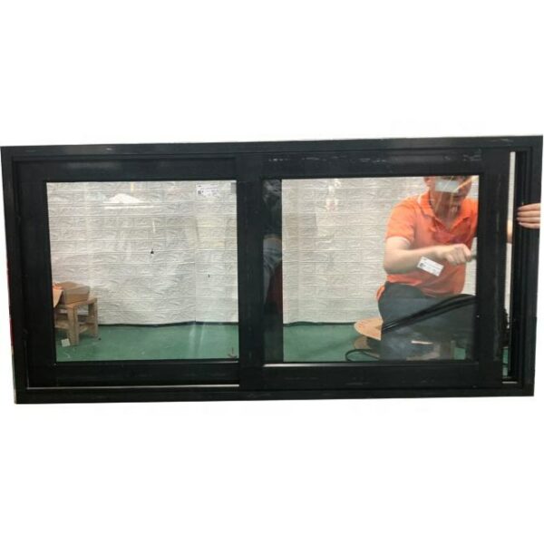 5 - Double tempered clear glass aluminum windows and sliding doors