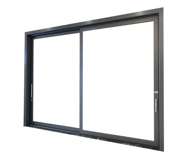 2 - Soundproof Durable Sliding Aluminium alloy Window Door Low temper Glass Metal Window Door custom size