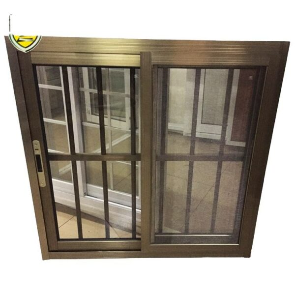 0| - 115mm aluminium powder coated burglarproof sliding window security bar