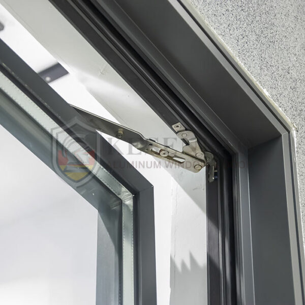 4 - Australian Standard Soundproof Thermal Break Double Glass Aluminum Tilt Turn Window
