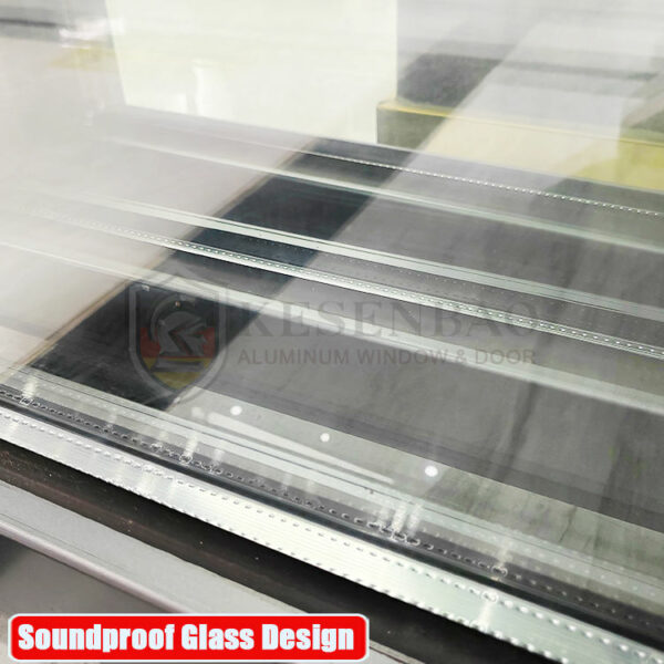 2 - 12mm Glass Interior Sitting Room Terrace Frameless Folding Glass Door