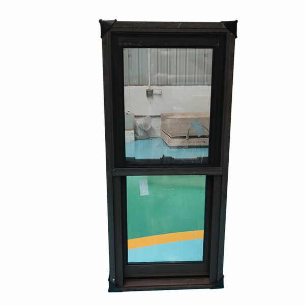 5 - Aluminium Glazed Sash Windows Single Hung Vertical Sliding Window Customized Size