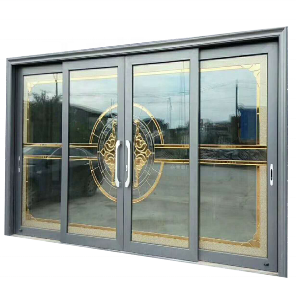 2 - Tempered glass israel aluminium sliding door