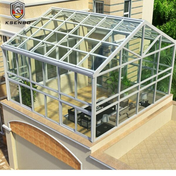 1 - Customized Garden Glass Houses garden sunroom aluminum sun room