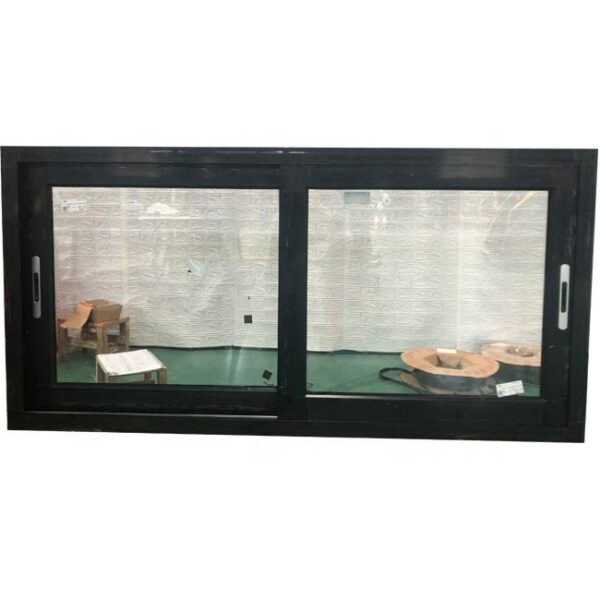 3 - Double tempered clear glass aluminum windows and sliding doors