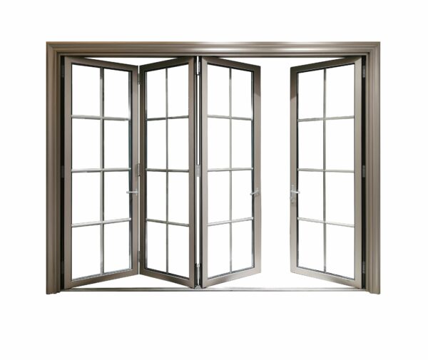 6 - Japanese Internal Aluminium Glass Folding Patio Doors Glass Doors