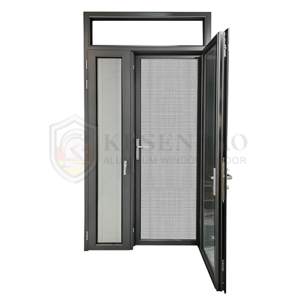 2 - 2.5mm Thickness Profiles Mon and Son Design Aluminium French Door Soundproof Energy Saving Patio Aluminum Casement Door