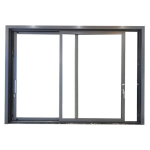 1 - Soundproof Durable Sliding Aluminium alloy Window Door Low temper Glass Metal Window Door custom size