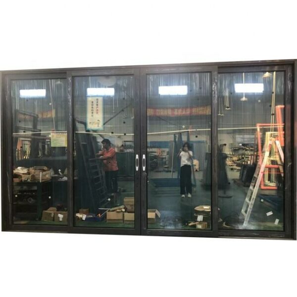 2 - 5mm double tempered clear glass automatic sliding door support for custom