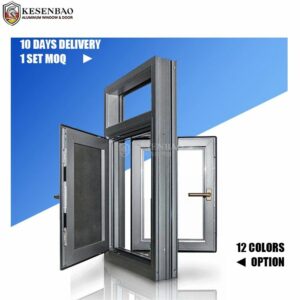 1 - AS2047 NFRC Standard Excellent Airtight Design Small Aluminium Window Double Casement Window