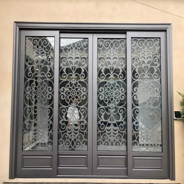 1 - Tempered glass israel aluminium sliding door