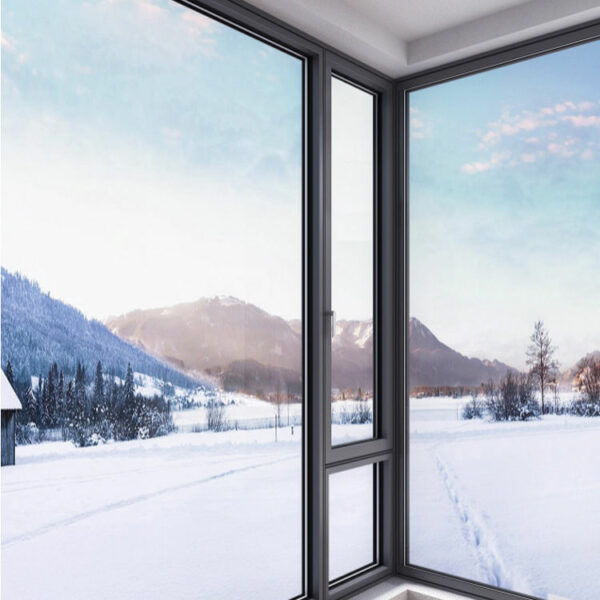 1 - Factory Customized inside double glass aluminum window modern casement windows aluminium casement window