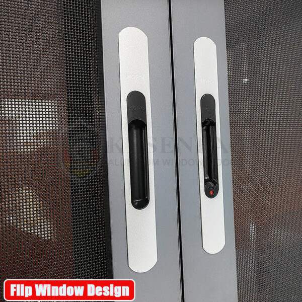 3 - Security Screen Broken Bridge Aluminum Sliding Window For Home