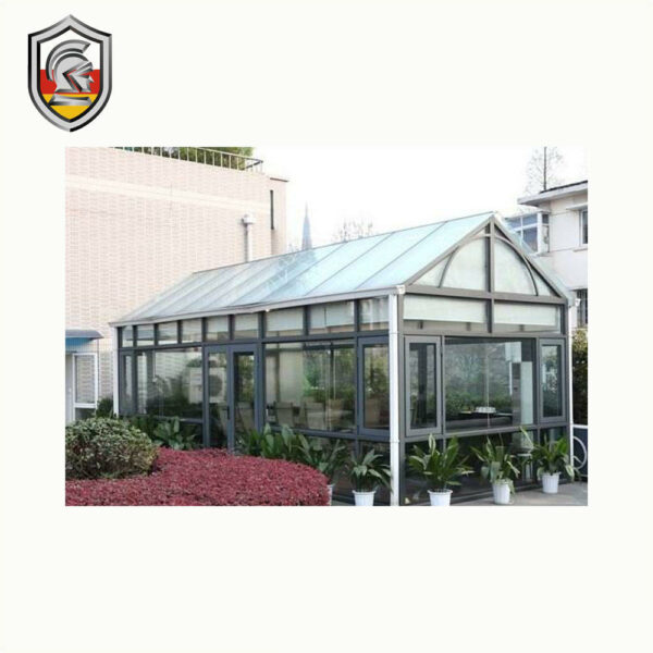 3 - Prefabricated Aluminum Glass House Veranda Sunroom and Winter Garden