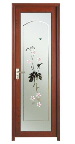 Wholesale Hot Style High Quality Aluminium Toilet Door Casement style for bathroom With Wholesale high quality