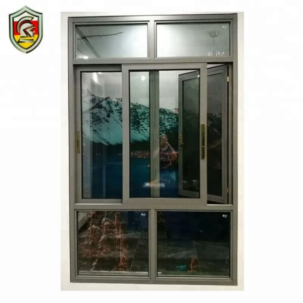 1 - Philippines house style aluminum sliding window types of glass windows