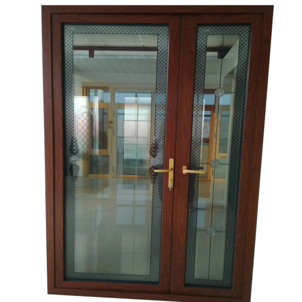 10 - Heavy duty aluminium profile 12mm toughened glass door design