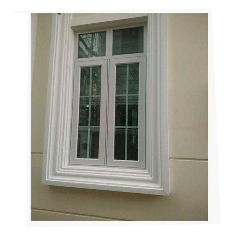 Triple tempered glass soundproof insulated philippines glass window