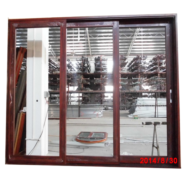 6 - 2.0mm aluminium profile frame thickness safety glass modern house door design aluminium sliding door