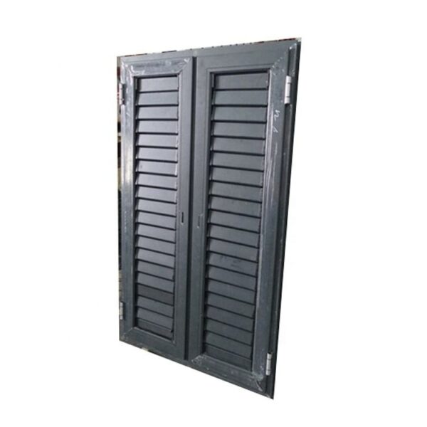 1 - Modern high quality weatherproof prefabricated fixed aluminum metal bathroom louver window