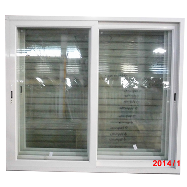 1 - Aluminium frame house window design size customized 12mm aluminium frame sliding glass window