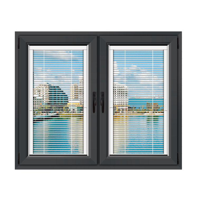 High rise building 6mm single blue glass casement window cheap wholesale price of bangladesh window aluminum