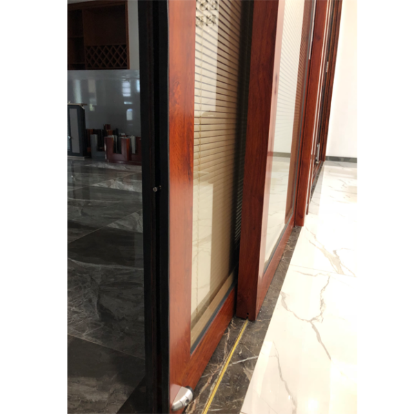 3 - Aluminium profile for onitek aluminium sliding glass door electric control blinds sliding glass door with blinds