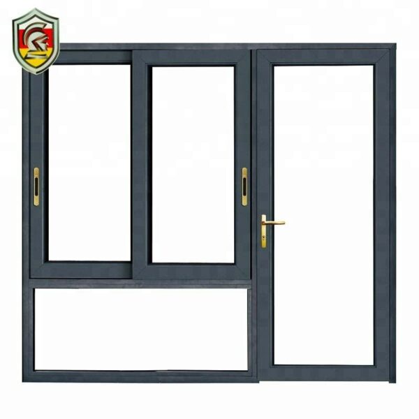 0| - Front door design double glazed aluminium casement door with double glasses