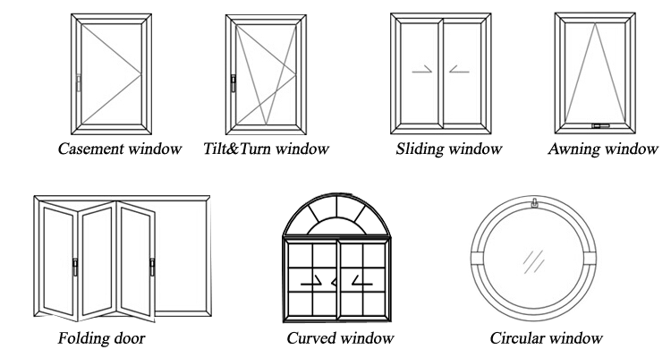 Modern garage door design folding aluminum silver frame glass panel garage door prices