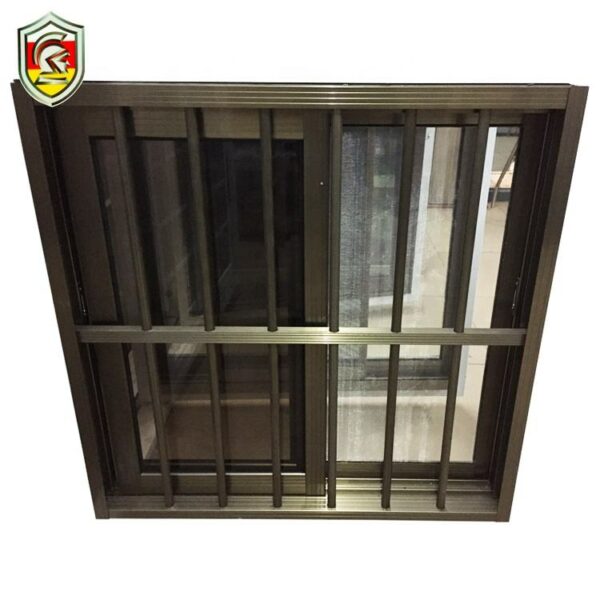 3 - 115mm aluminium powder coated burglarproof sliding window security bar