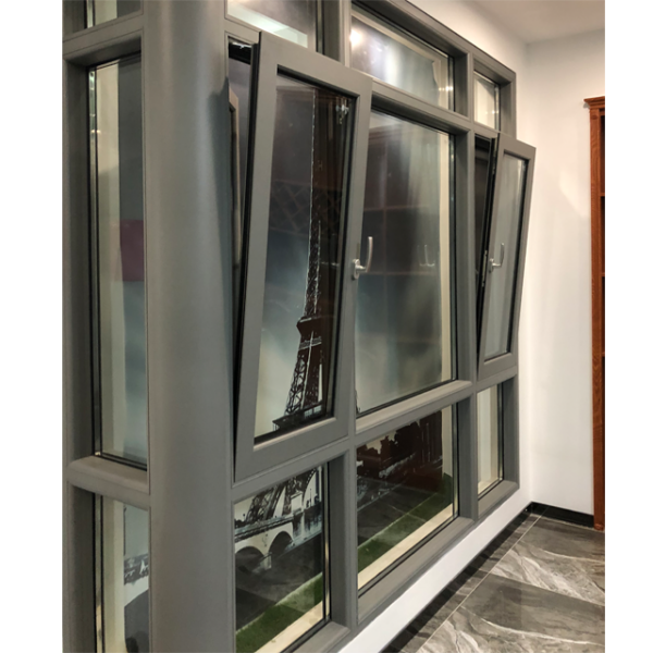 0| - Double glazed aluminium windows powder coating beautiful design tilt and turn windows With best quality