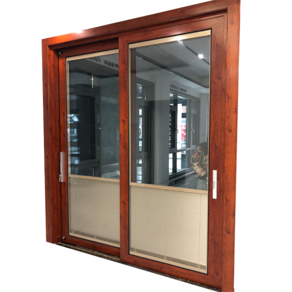 5 - Aluminium profile for onitek aluminium sliding glass door electric control blinds sliding glass door with blinds