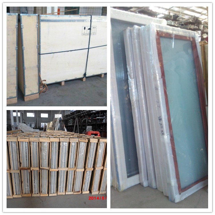 Heat insulation thermal break profile low-e glass  folding doors suppliers uae