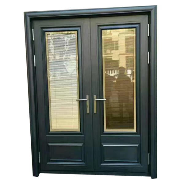 11 - Heavy duty aluminium profile 12mm toughened glass door design