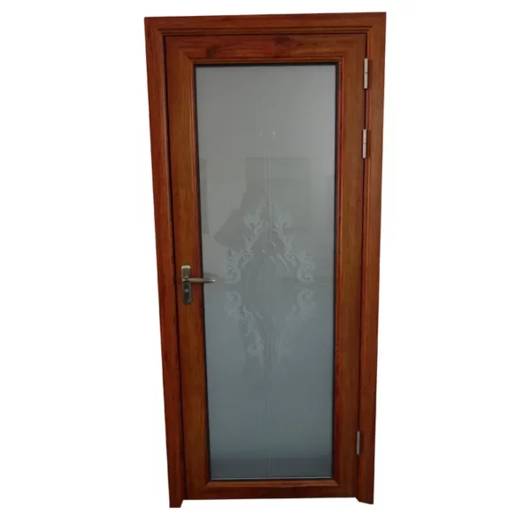  - Aluminium toilet door price soundproof waterproof aluminium toilet door with good price