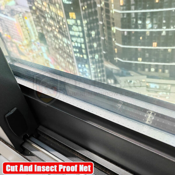 6 - 3 Track Aluminum Glass Frame Horizontal Sliding Window Style