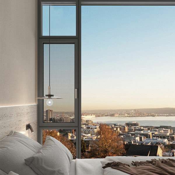 3 - Anti-theft Aluminium Tilt And Turn Casement Window Sliding Balcony Window For Home window for house