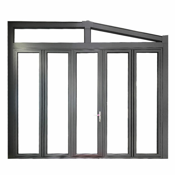 3 - Interior folding doors aluminium doors for houses with good product quality accordion door waterproof