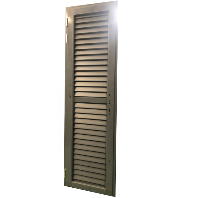 Ventilation door cheap price aluminum louvered doors