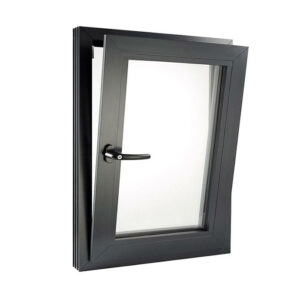 1 - European Rainproof Double Glass Tilt And Turn Windows Inward Aluminum Tilt And Turn Window Manufacturer