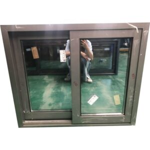0| - Grey color tempered clear glass sliding balcony window with low price