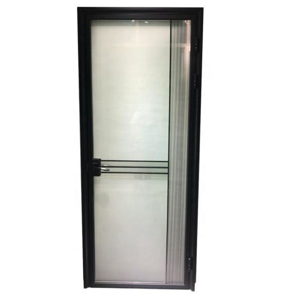 4 - Slim frame aluminium profile frosted washroom door