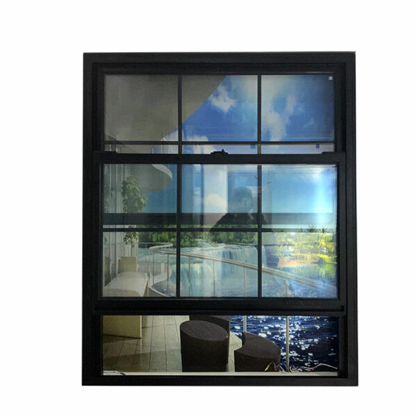 5 - Aluminium Thermal Break Hurricane Soundproof Awning Windows Aluminum Glazed Kitchen Double Hung Sash Window