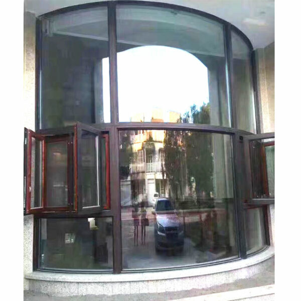 2 - Curved Casement Arch Alloy Price Aluminum Window Aluminum Arch Window