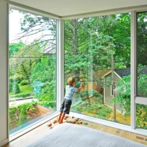  - What is the best way to clean aluminium doors and windows?